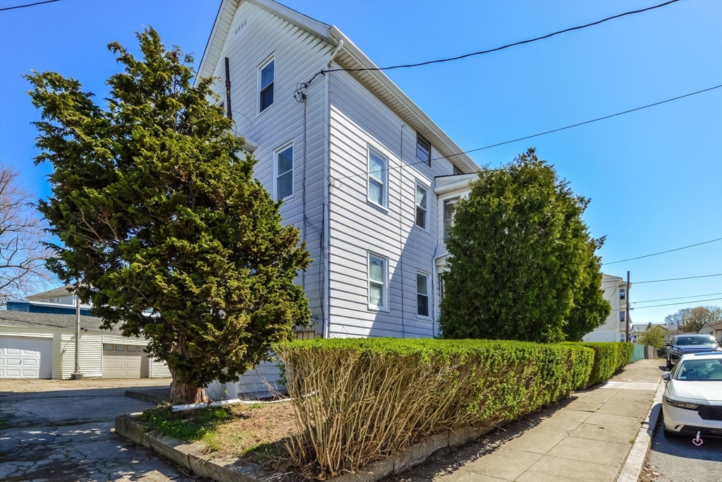 58 Downing Street Fall River, MA 02723 - Photo 40 of 41 a view of a backyard