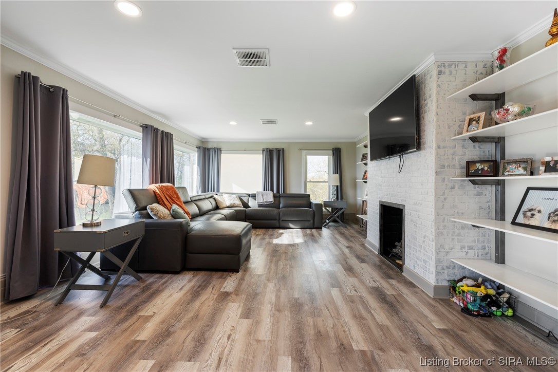 116 Lee Drive Floyds Knobs, IN 47119 - Photo 19 of 40 Living Room Windows overlook the city
