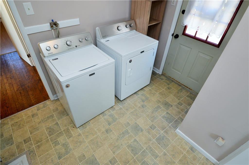 4905 Rochester Road New Brighton, PA 15066 - Photo 19 of 21 a utility room with dryer and washer