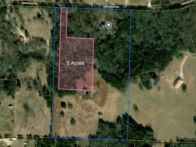 an aerial view of a residential houses with outdoor space