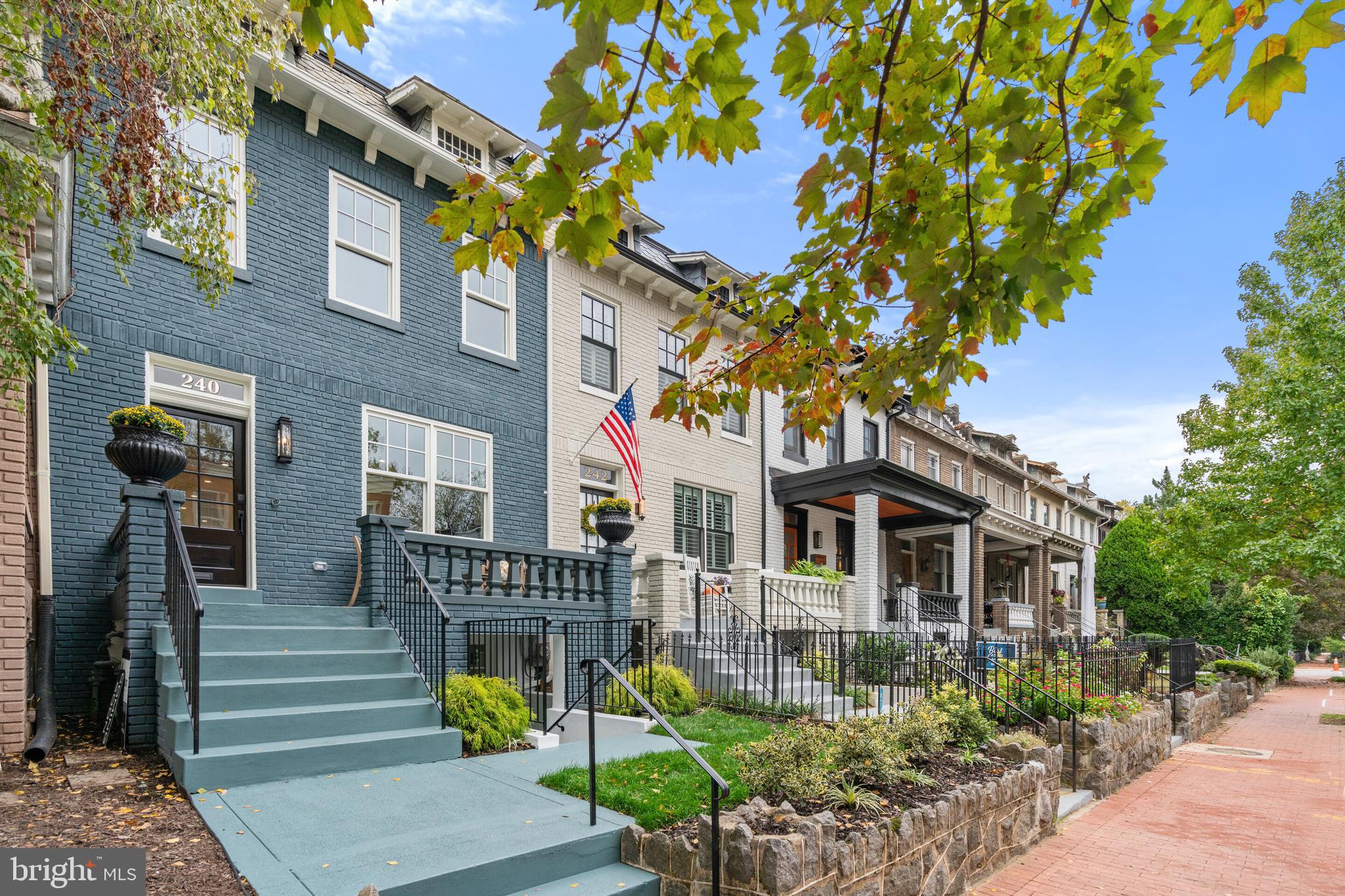 Row of Federal Flats along your Streetcape