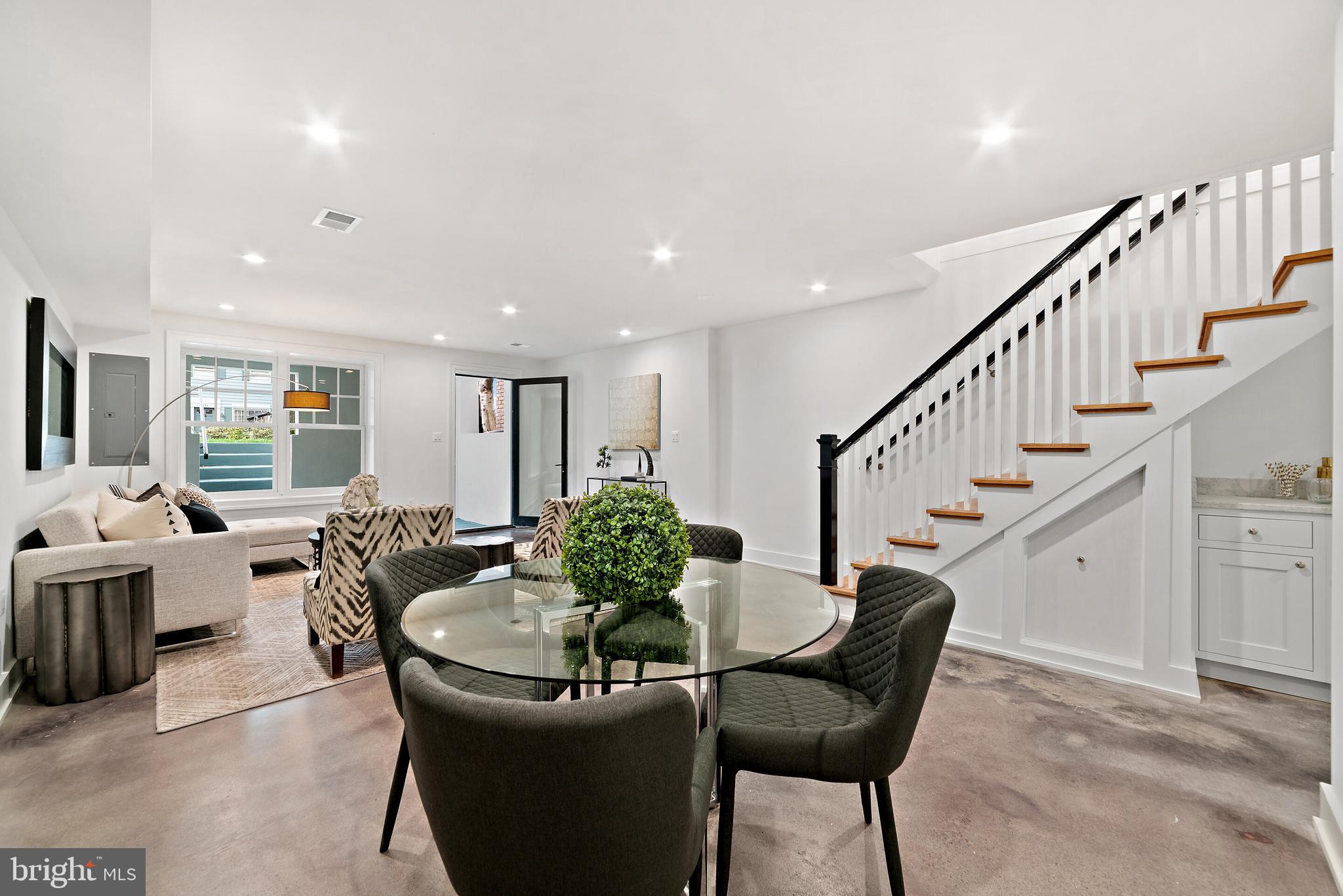 240 10th Street Southeast Washington, DC 20003 - Photo 31 of 47 Deep dimensions for flexible guest living-dining