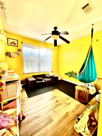 a view of balcony and furniture