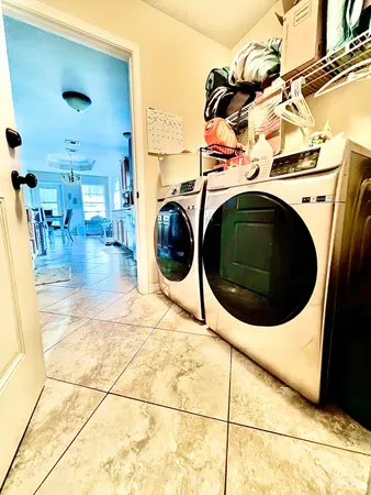 a view of a storage & utility room