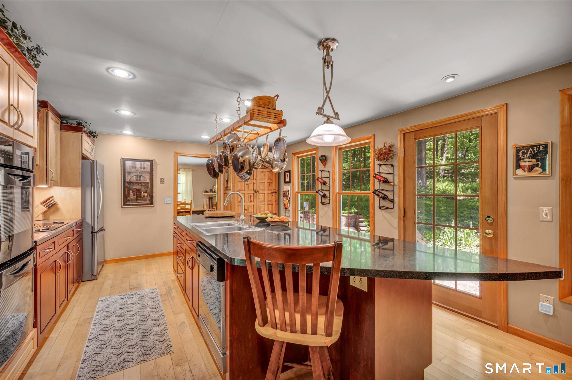 59 Indian Hill Road Canton, CT 06019 - Photo 10 of 39 a view of a dining room with furniture window and wooden floor