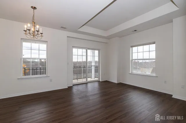 a view of a city from a balcony