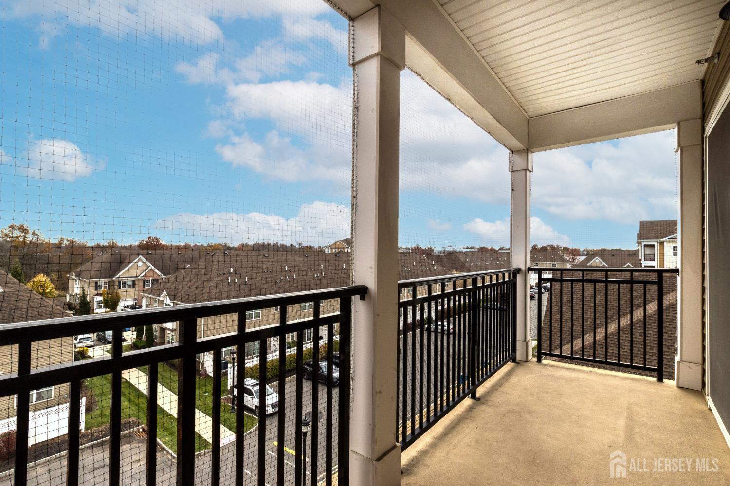 541 East Celebration Way South Plainfield, NJ 07080 - Photo 16 of 35 a view of city and mountain from a balcony