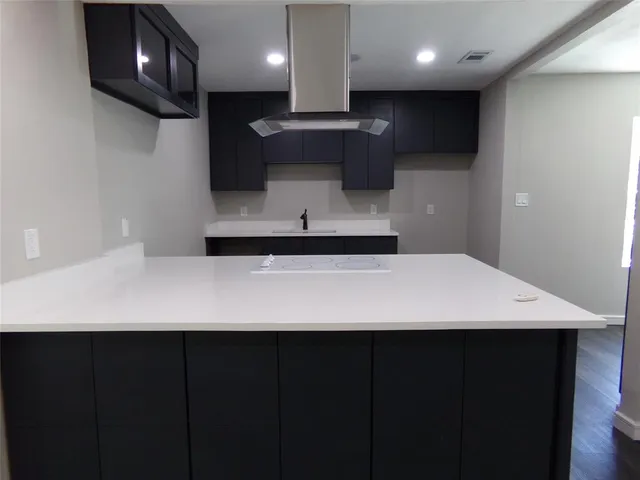 a kitchen with a sink