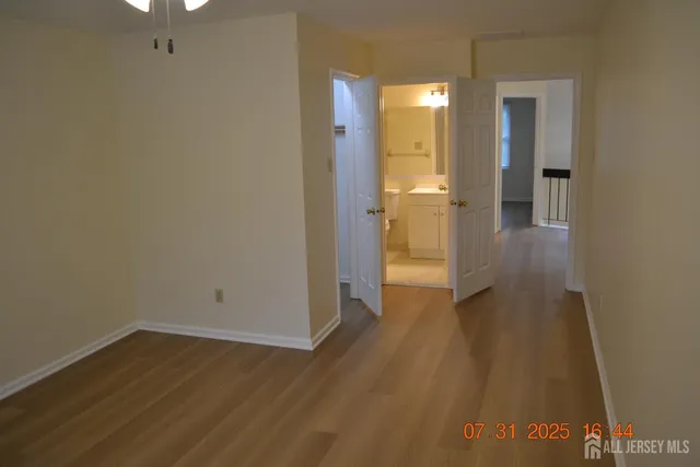 wooden floor in a gallery