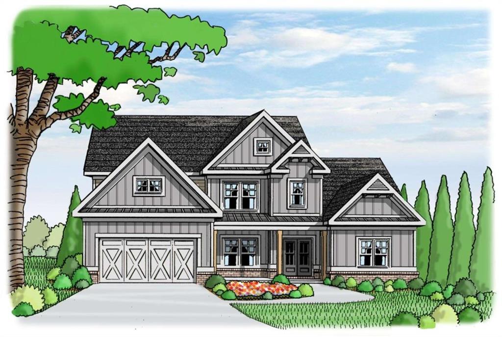 432 Spring Creek Drive Monroe, GA 30655 - Photo 1 of 1 front view of house with a garden