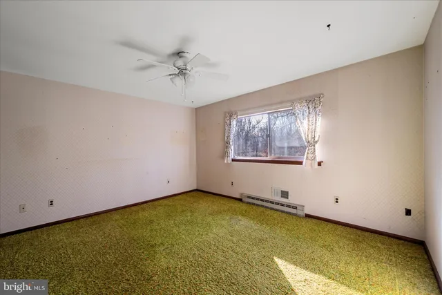 a view of a city and mountain view