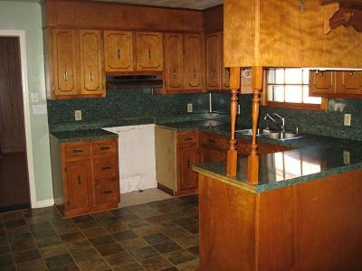 1377 Bore Auger Road Blue Ridge, VA 24064 - Photo 4 of 6 a kitchen with stainless steel appliances granite countertop a refrigerator and a stove