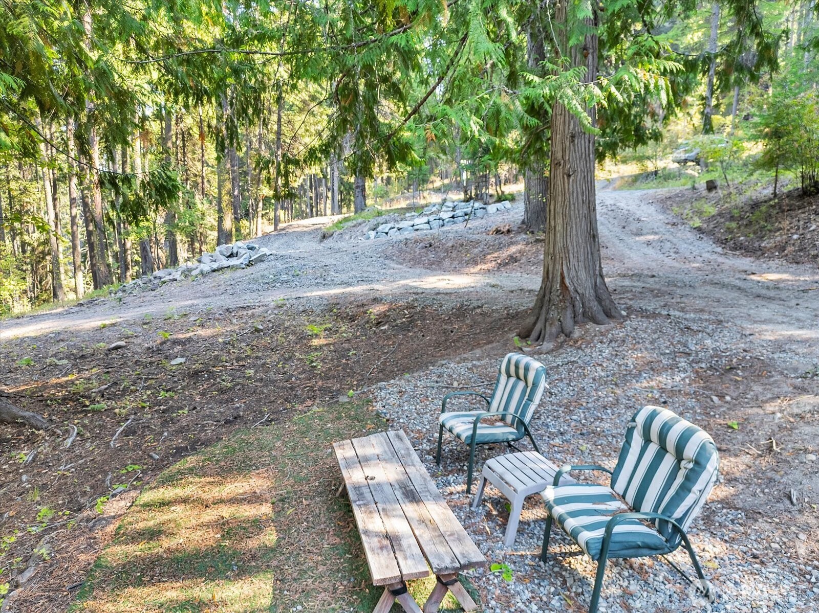 21 Grange Springs Road Cle Elum, WA 98922 - Photo 13 of 31 a view of a yard with furniture and a tree