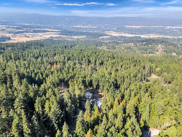 a view of a city with an ocean