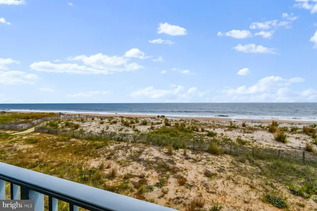 a view of city and ocean