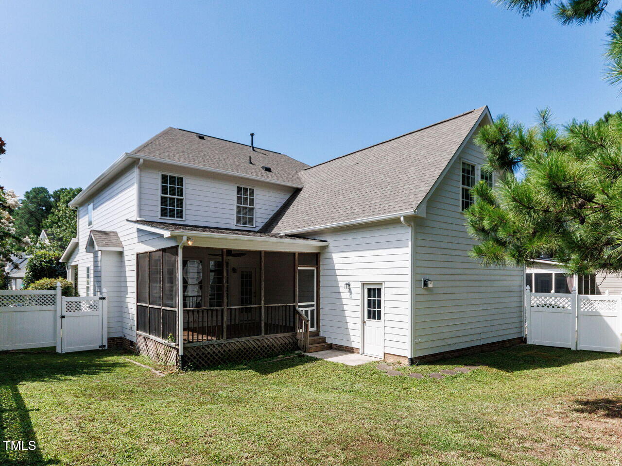 30158 Pharr Chapel Hill, NC 27517 - Photo 37 of 40 a view of a house with a yard