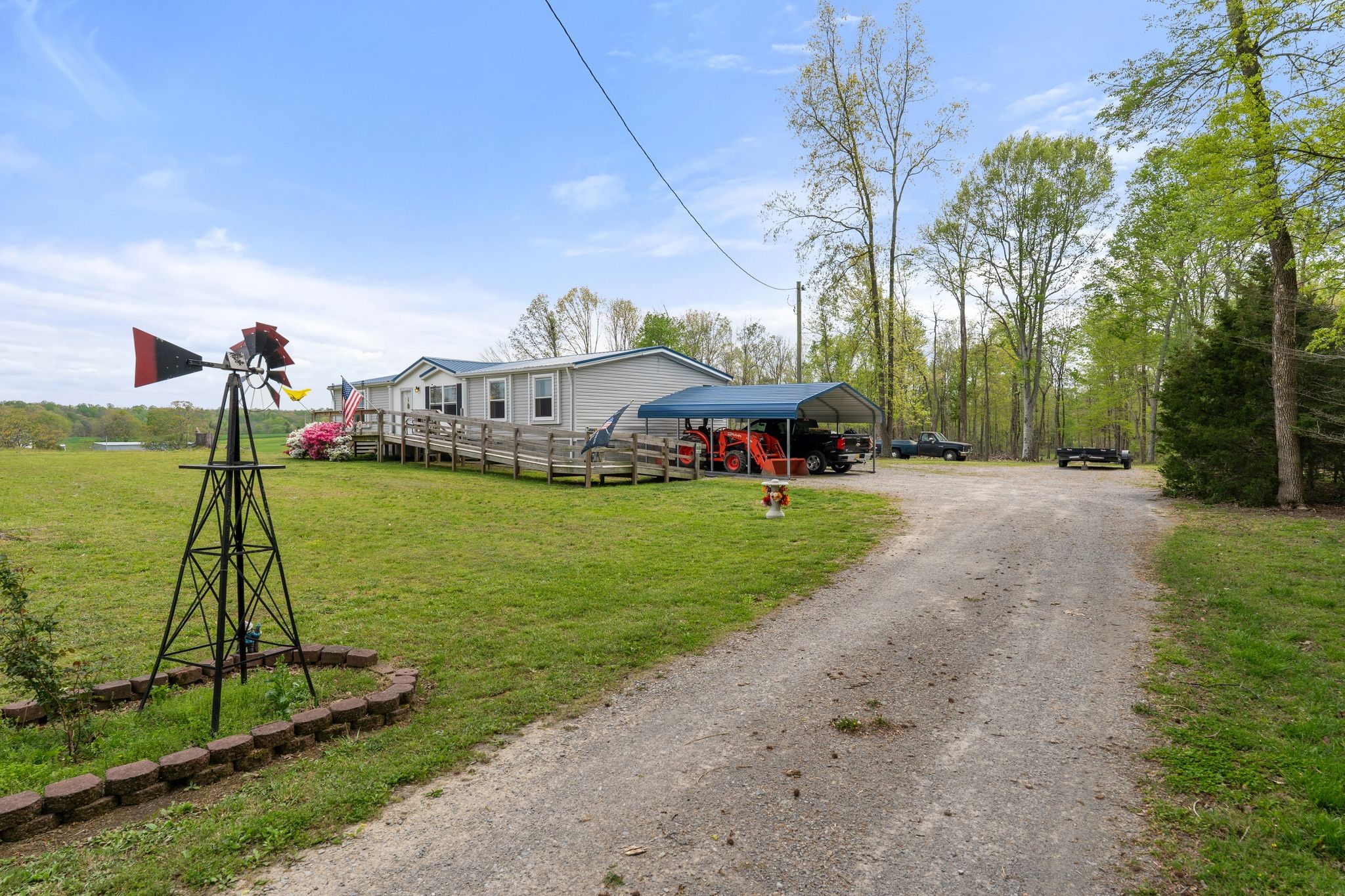 2636 Balthrop Road Pleasant View, TN 37146 - Photo 5 of 63 a view of a garden with a slide