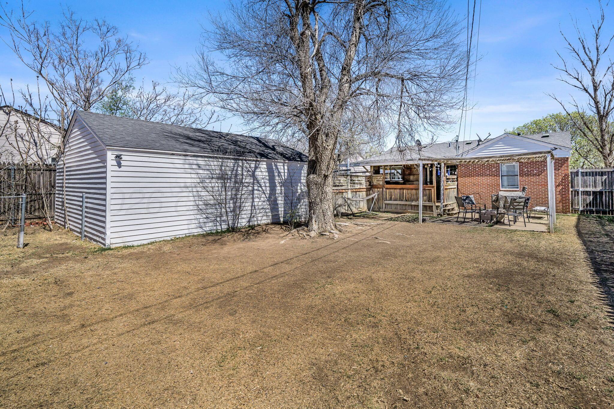 2908 South Monroe Street Amarillo, TX 79109 - Photo 19 of 19 Backyard