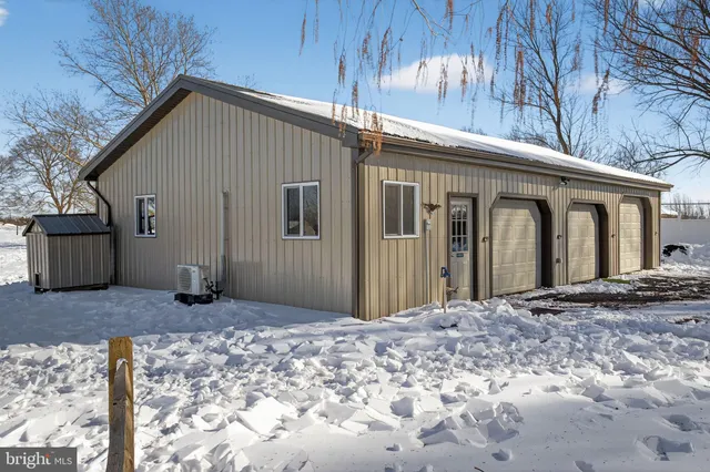 a view of wooden door