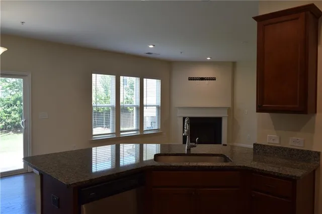 a view of an entryway with staircase