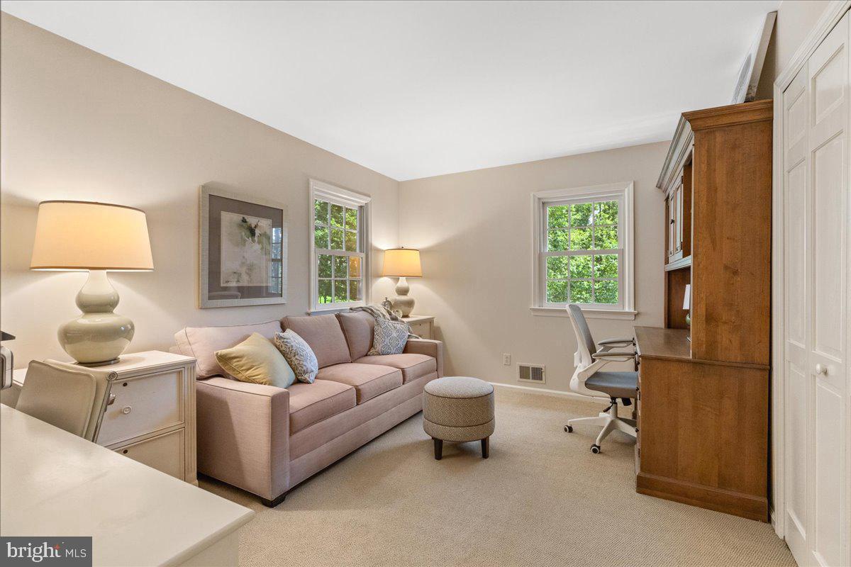 12 Poor Farm Road Pennington, NJ 08534 - Photo 26 of 40 Bedroom 1 - currently used as an office.