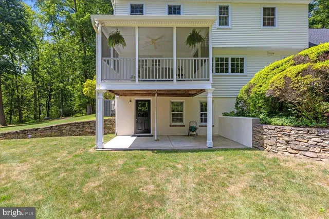 a green field with lots of bushes