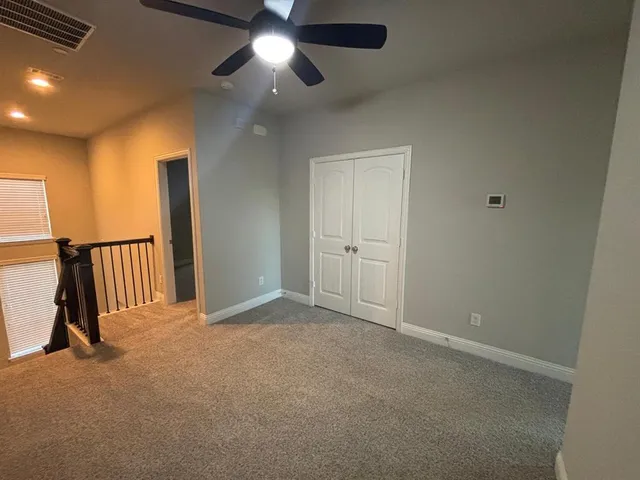 a view of closet area