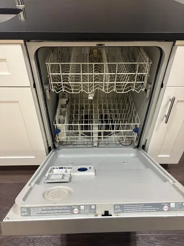 a close up view of washer