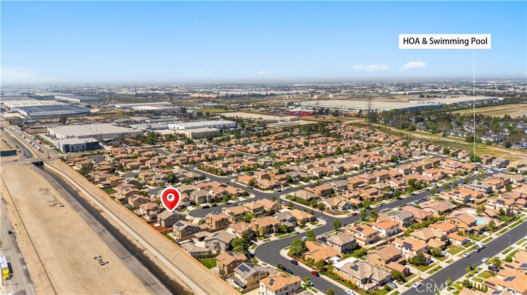 13296 Joliet Drive Rancho Cucamonga, CA 91739 - Photo 46 of 69 an aerial view of residential houses with outdoor space