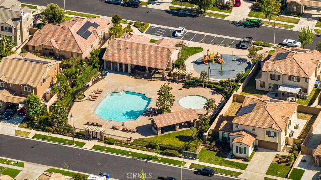 13296 Joliet Drive Rancho Cucamonga, CA 91739 - Photo 68 of 69 an aerial view of residential houses with outdoor space
