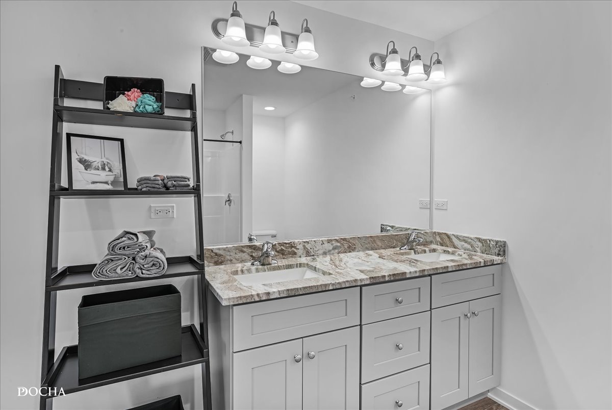 1232 Gillespie Lane Yorkville, IL 60560 - Photo 10 of 17 a kitchen with a sink and cabinets