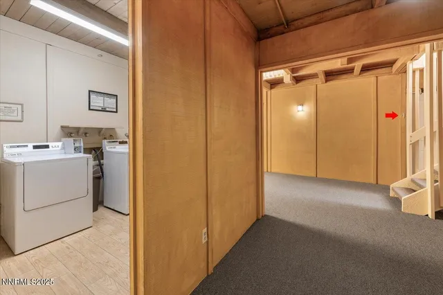 a view of a storage & utility room