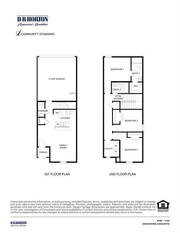 968 Happy Holly Road Lavon, TX 75166 - Photo 2 of 2 Floor plan