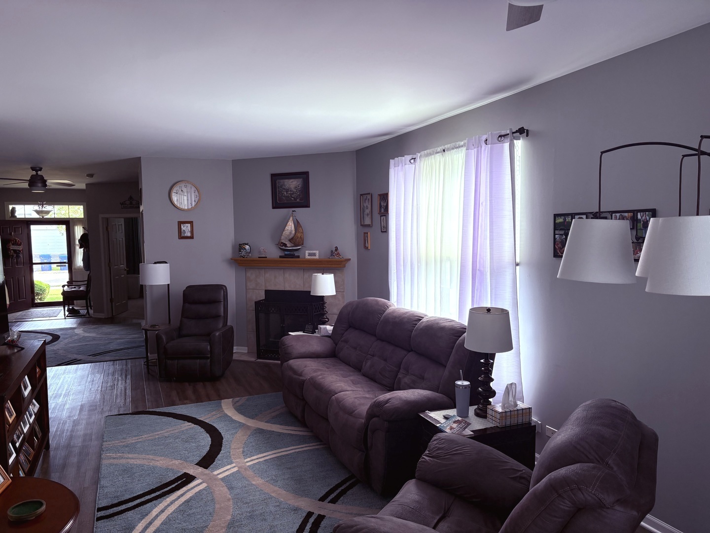 1461 Waterside Drive DeKalb, IL 60115 - Photo 7 of 29 a living room with furniture or couch and a window