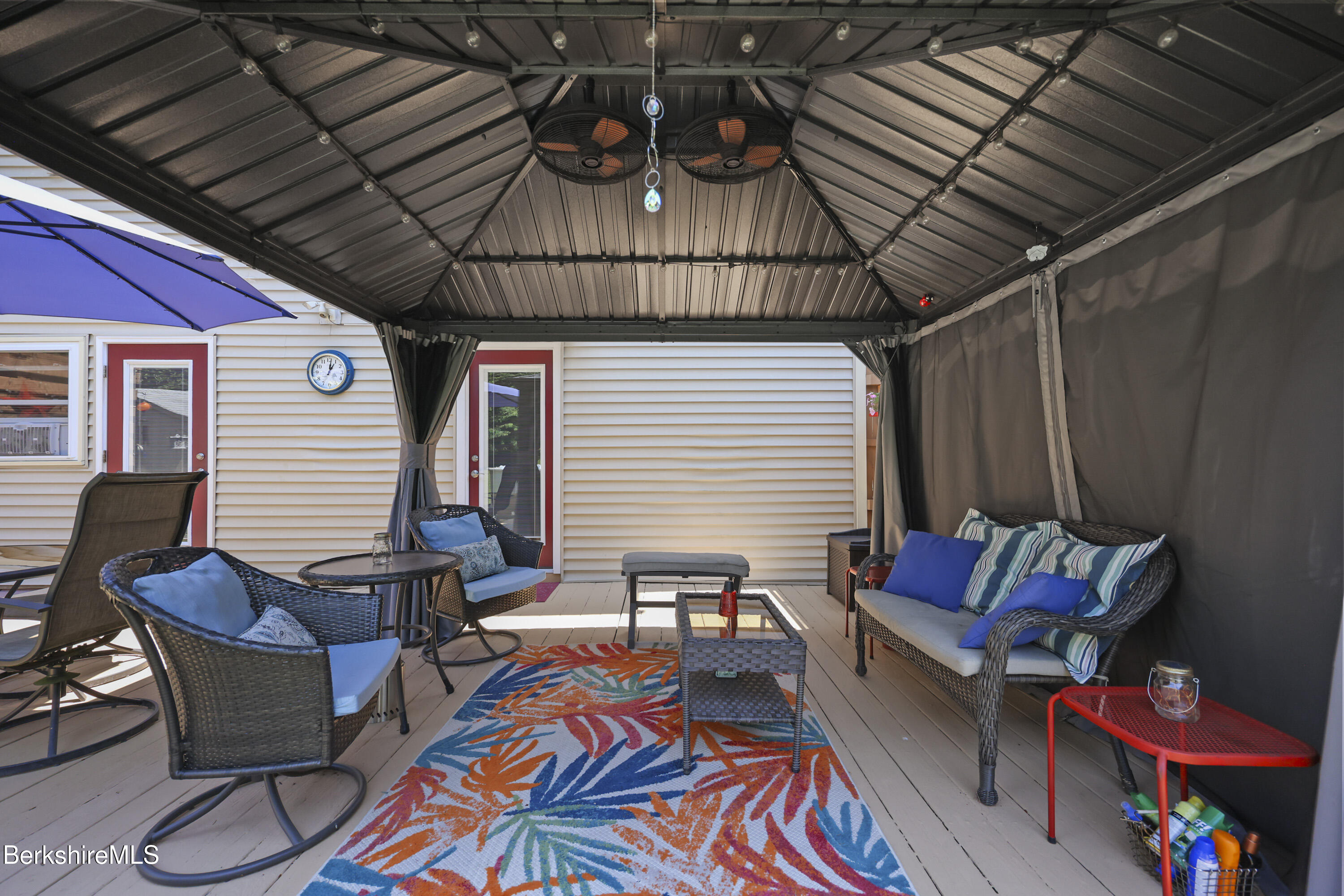 47 Onota Street Pittsfield, MA 01201 - Photo 49 of 56 Back deck with gazebo