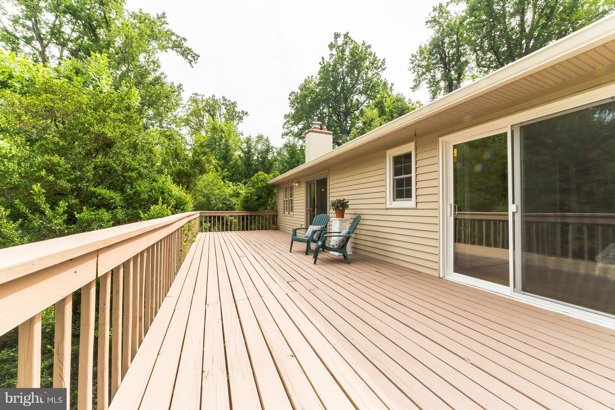 1247 Maple Road Arnold, MD 21012 - Photo 20 of 29 Deck runs along the back of the house