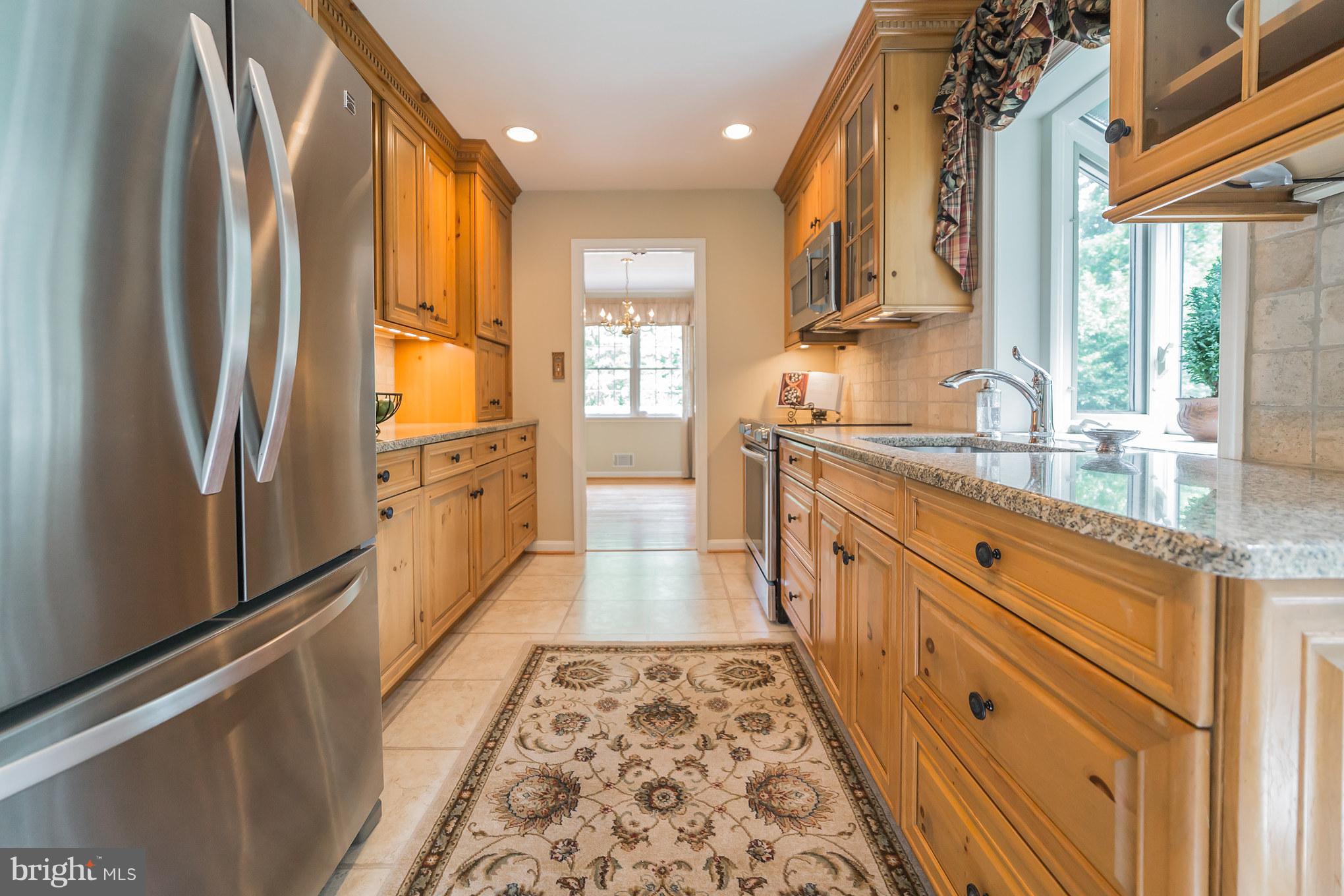 1247 Maple Road Arnold, MD 21012 - Photo 6 of 29 Renovated kitchen w/ granite & stainless