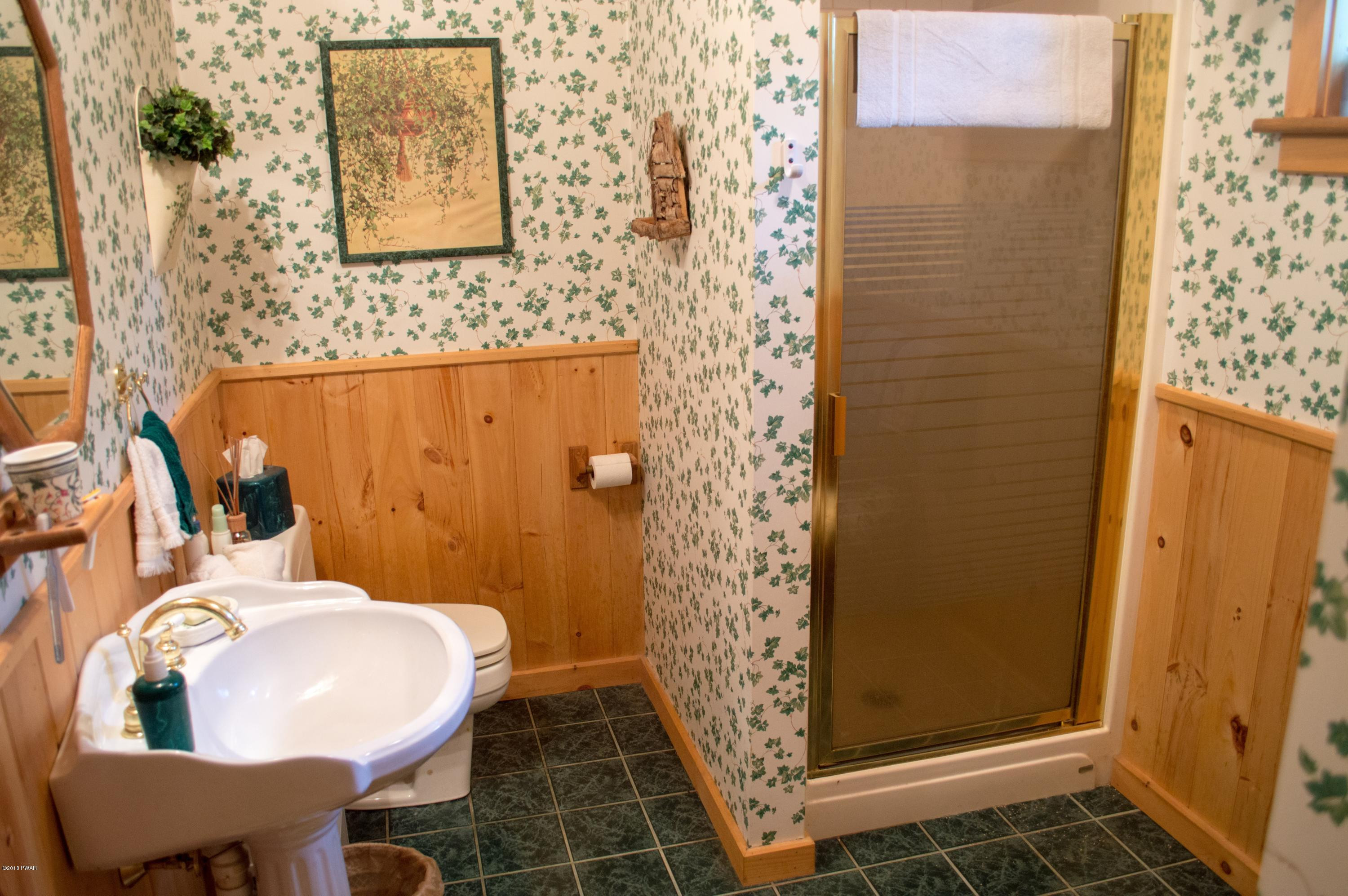 121 Terrace Road Tafton, PA 18464 - Photo 34 of 38 Lower Level Bathroom
