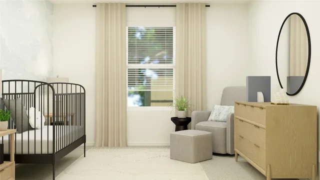 a view of living room and furniture