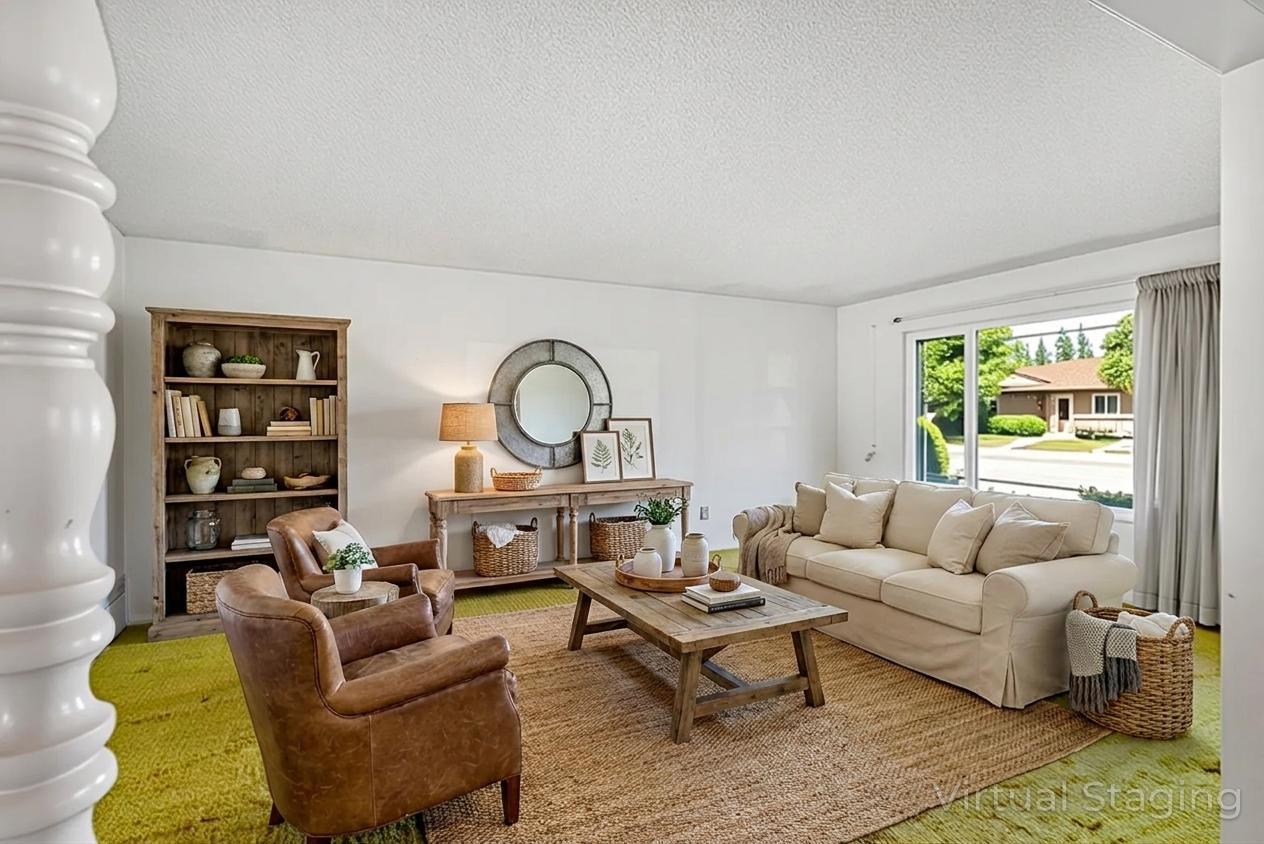 448 Judy Court Merced, CA 95348 - Photo 8 of 52 living room with virtual staging