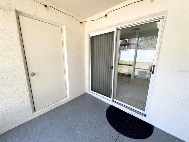 a view of a small space