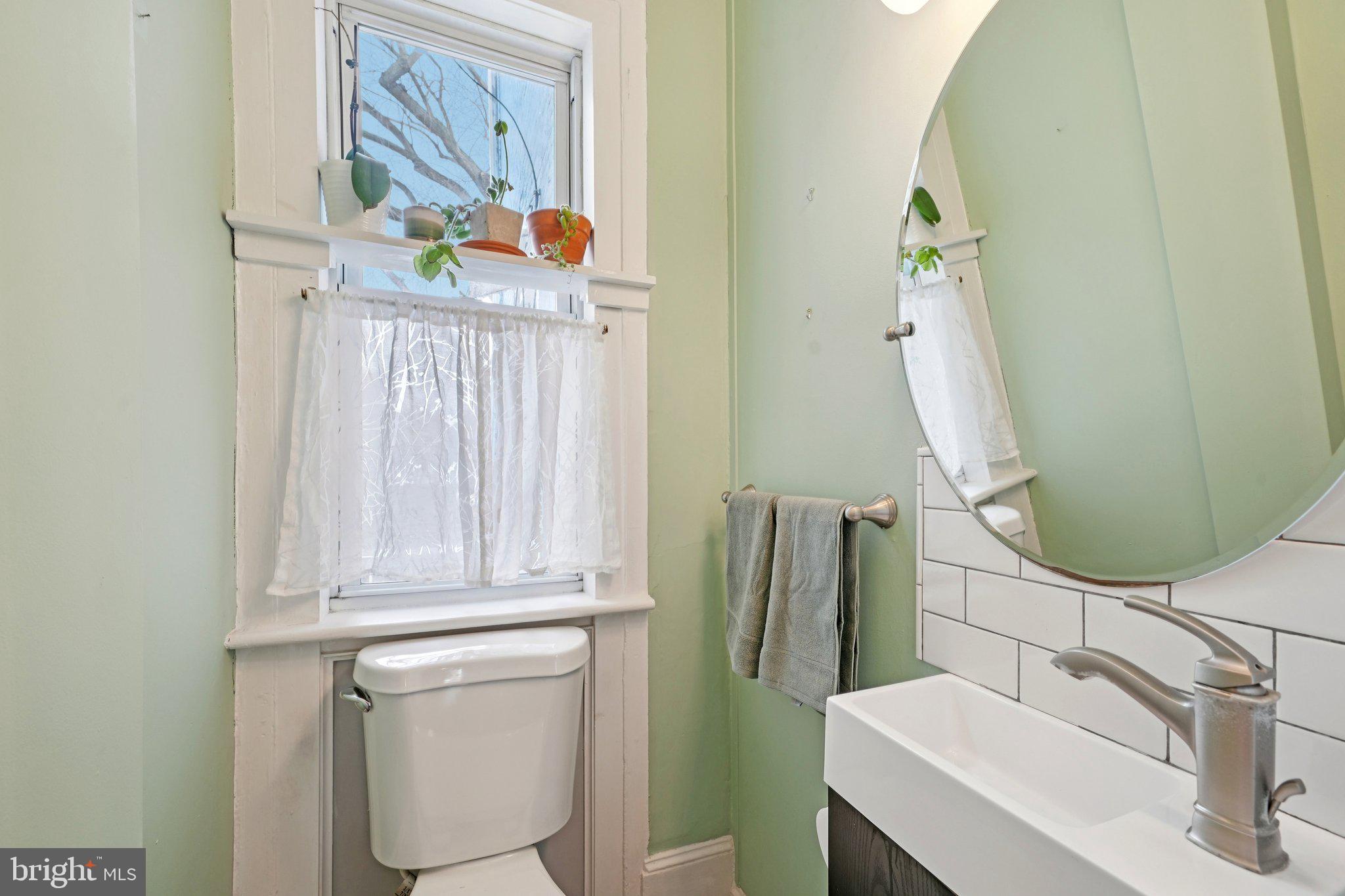3008 Poplar Street Philadelphia, PA 19130 - Photo 16 of 54 Half bath tucked in next to DR