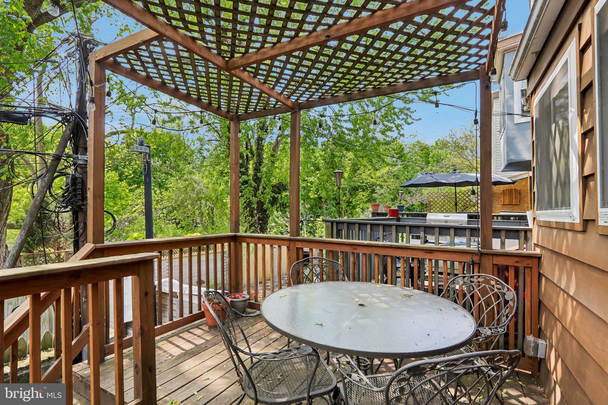 3008 Poplar Street Philadelphia, PA 19130 - Photo 20 of 54 Deck view of green spaces & Fairmount Park