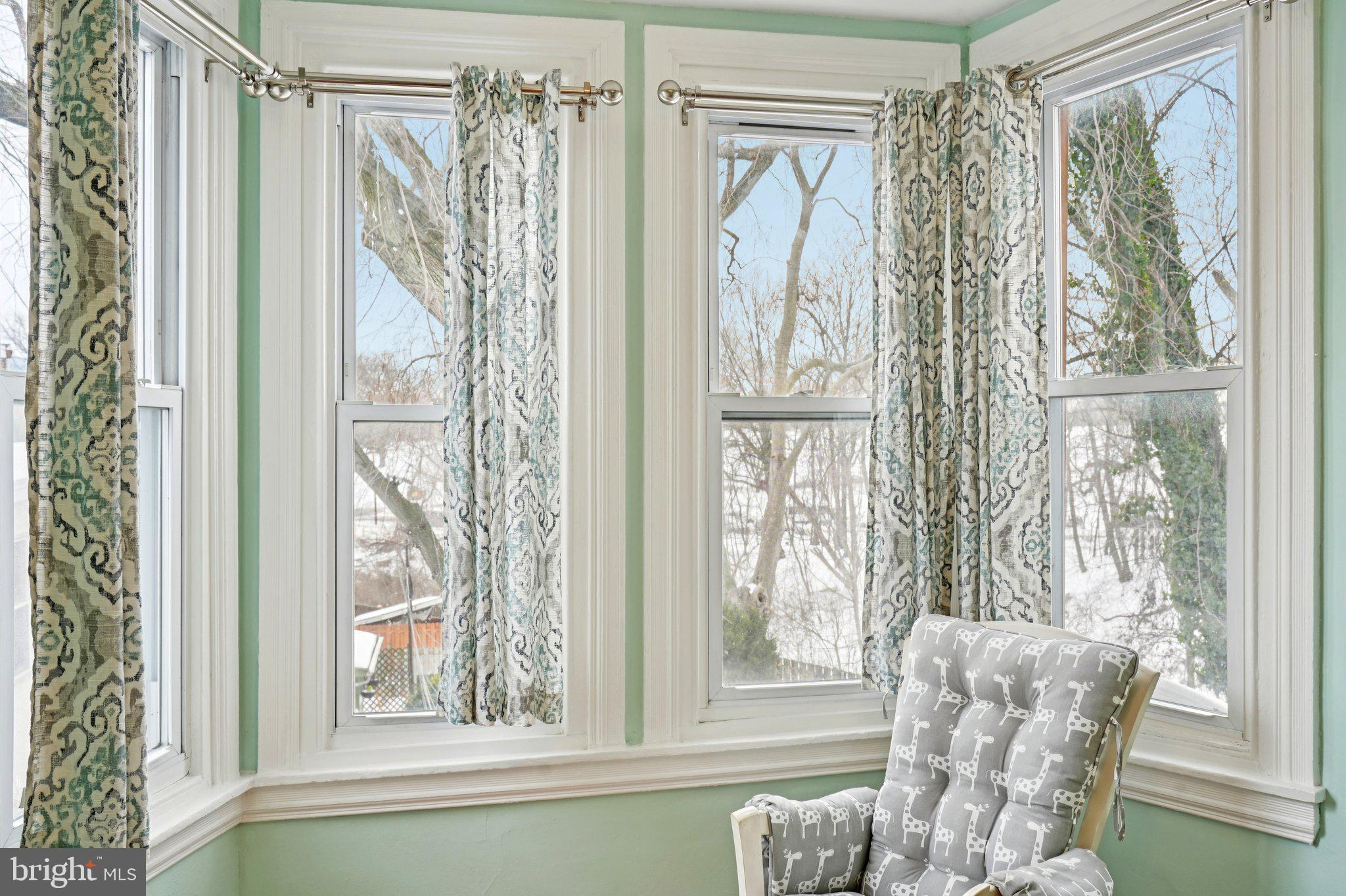 3008 Poplar Street Philadelphia, PA 19130 - Photo 32 of 54 Rear BR bay of windows overlooks green spaces