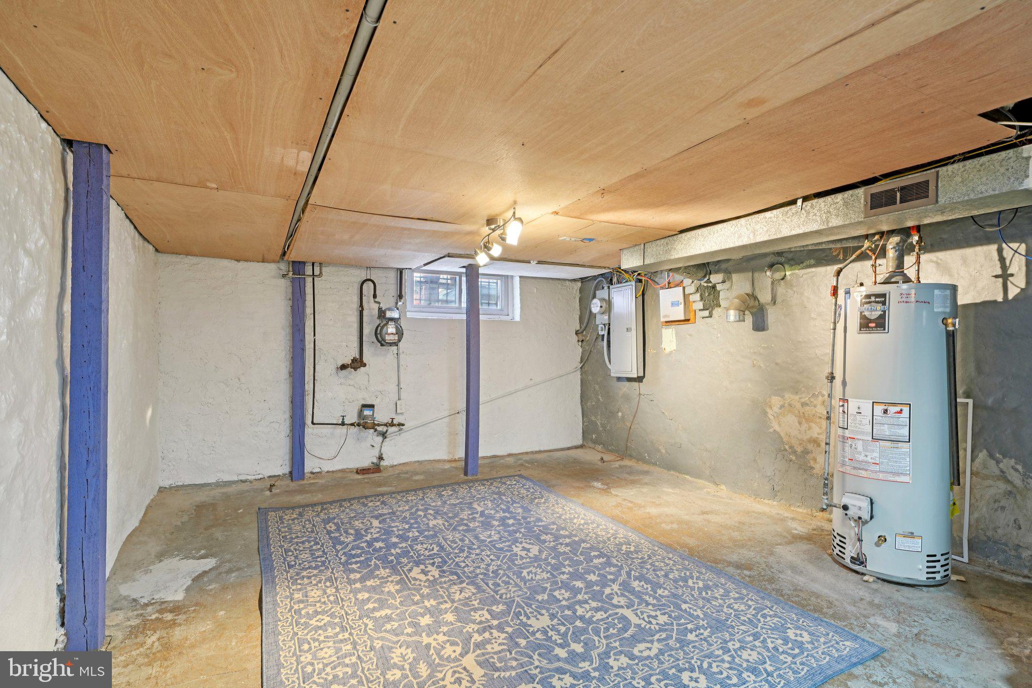 3008 Poplar Street Philadelphia, PA 19130 - Photo 43 of 54 Clean unfinished basement with "play area"