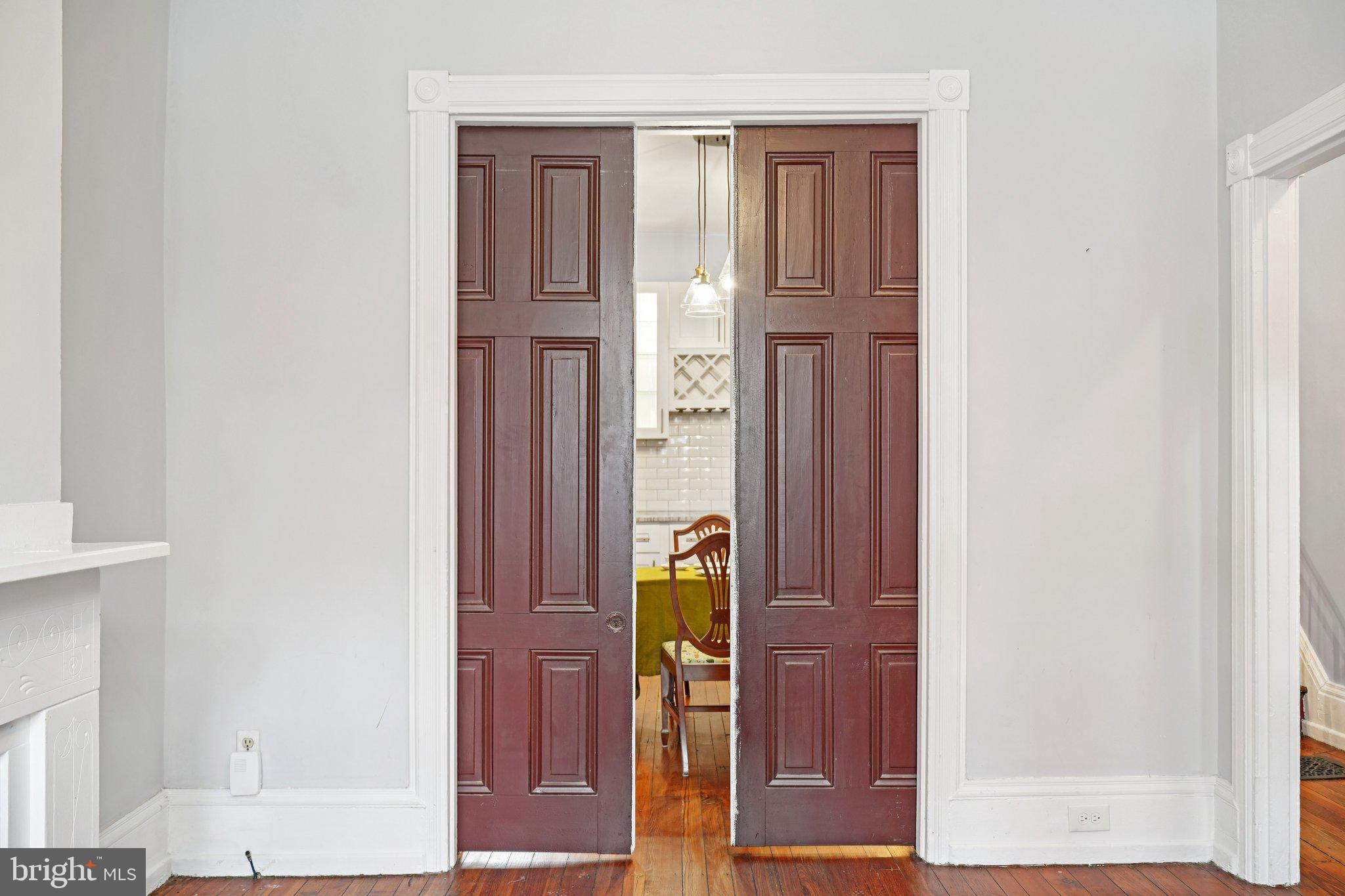 3008 Poplar Street Philadelphia, PA 19130 - Photo 8 of 50 a view of hallway with mirror