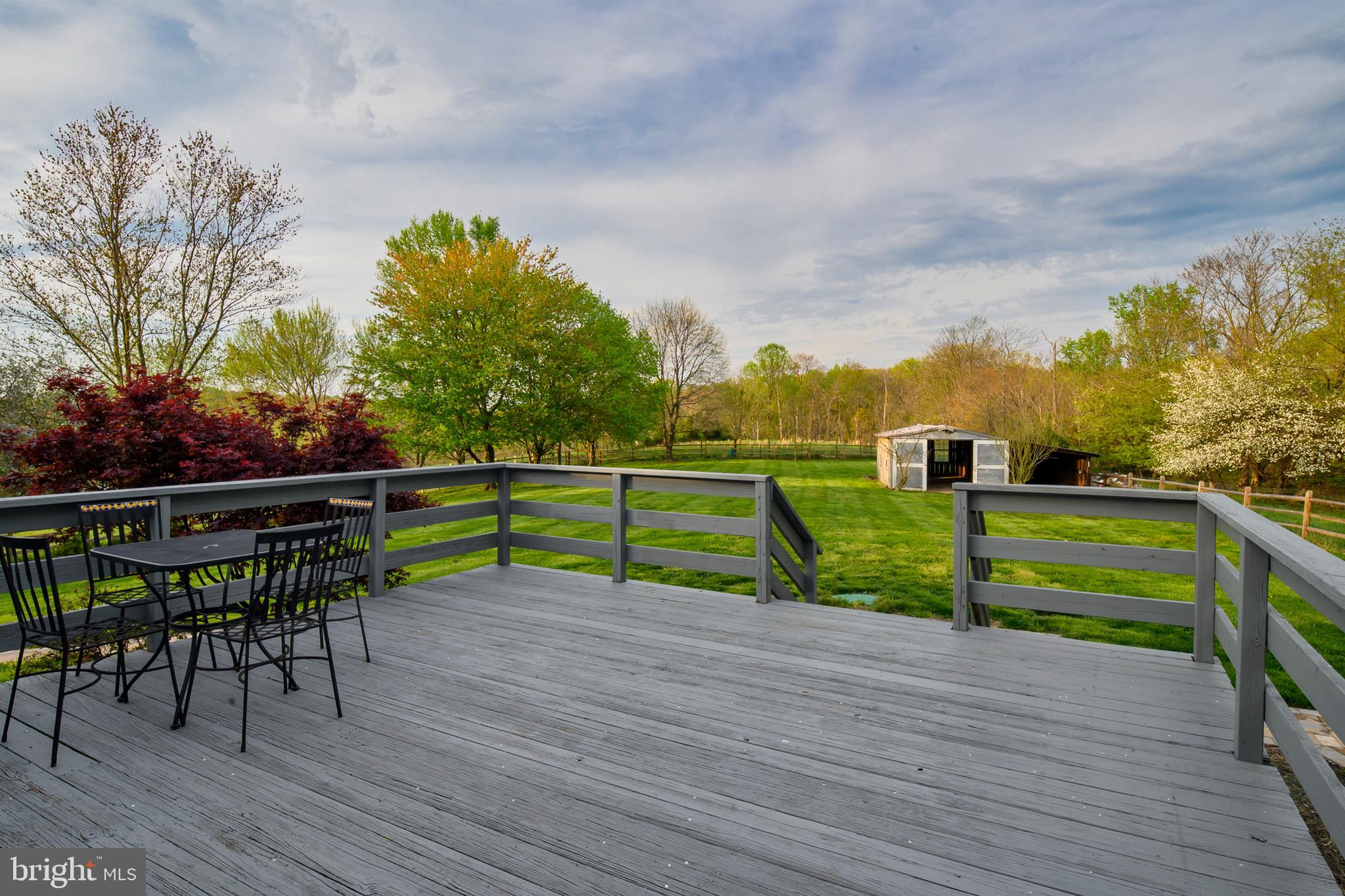 11439 Mountain View Road Damascus, MD 20872 - Photo 14 of 46 Deck overlooking the stunning county views