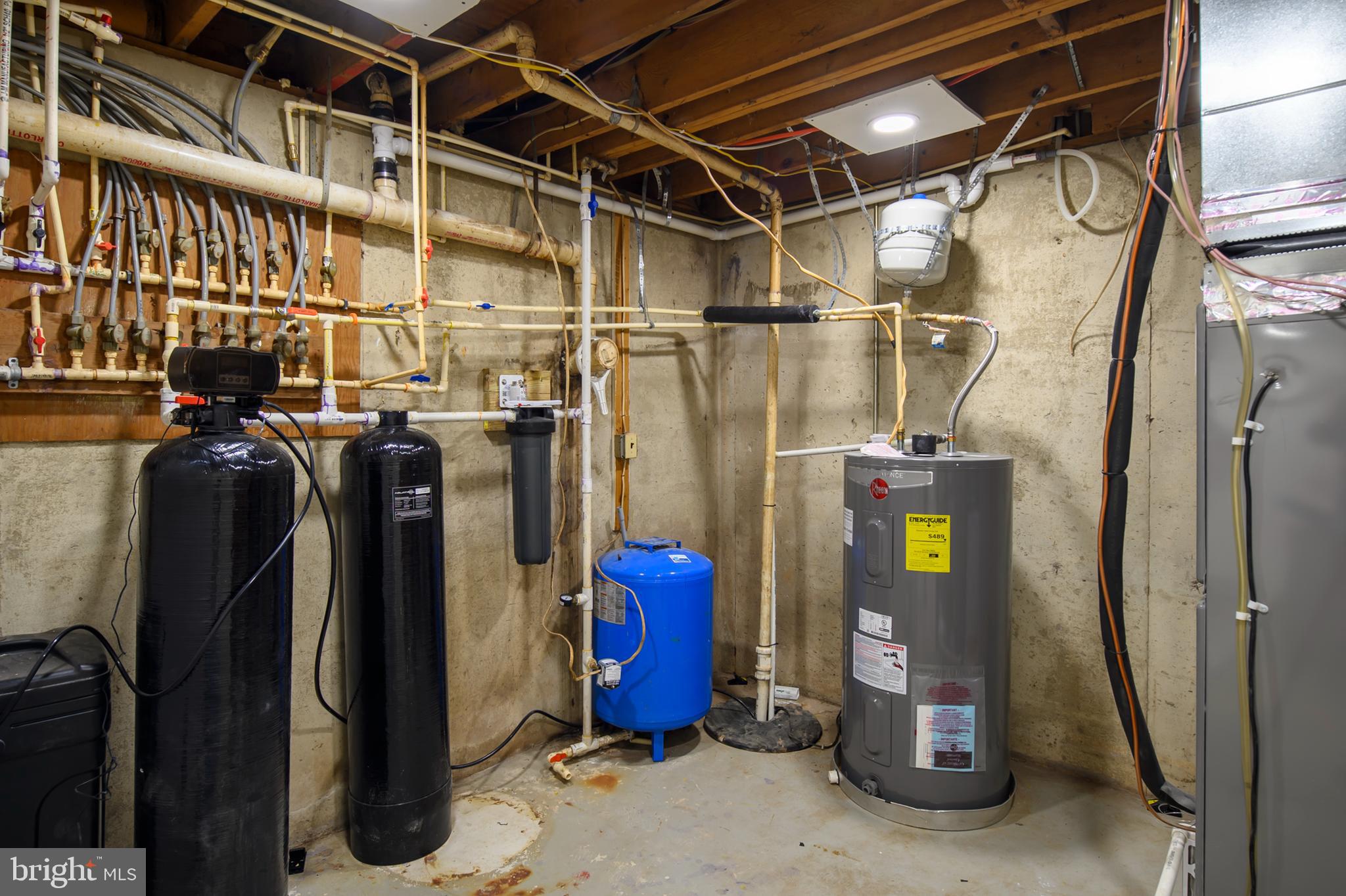 11439 Mountain View Road Damascus, MD 20872 - Photo 35 of 46 Utility room w/ NEW water heater & water softener
