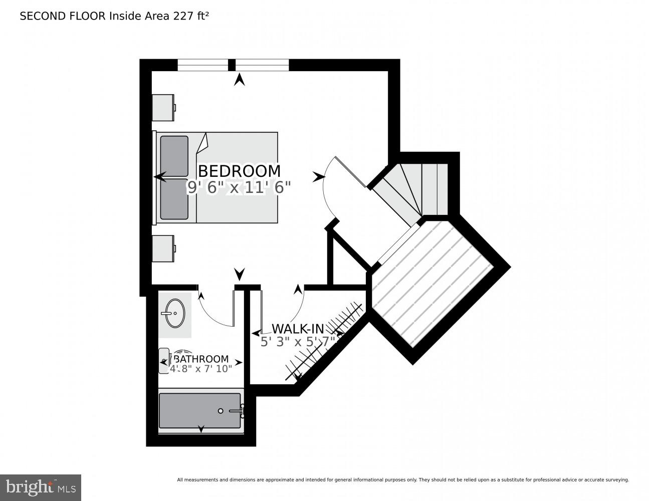 12000 Market Street, Unit 490 Reston, VA 20190 - Photo 42 of 43 Second Level Floor Plan