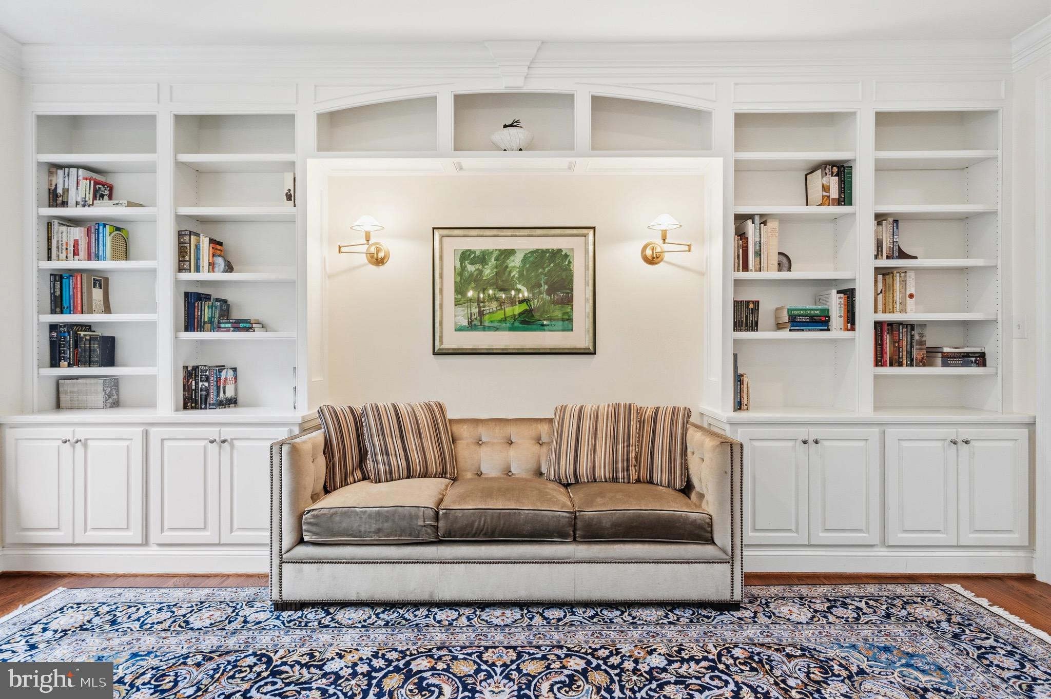 Living Room- Built-in Shelving